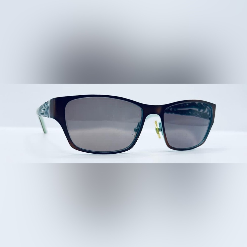 Prodesign Brown Blue Oval Sunglasses Frames Only